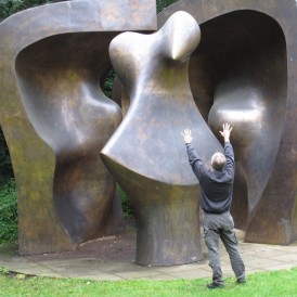 Mann und Denkmal_Jürgen Schüler