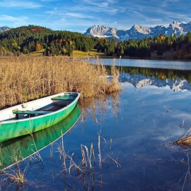 Geroldsee mit Karwendel_Volker Siesenop