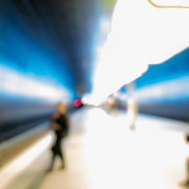Blurred People at the Station_Siegfried Seifert