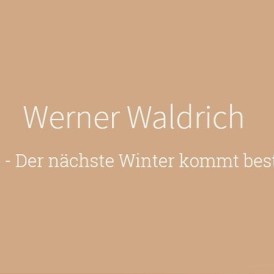Werner Waldrich